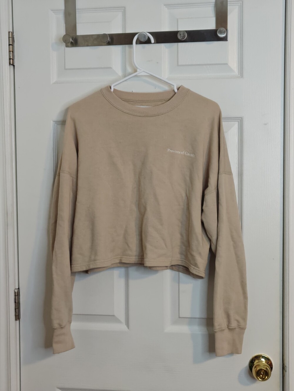 Relaxed Crewneck Sweatshirt - Cream
